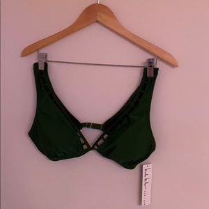 Nicole Miller green bikini set never worn